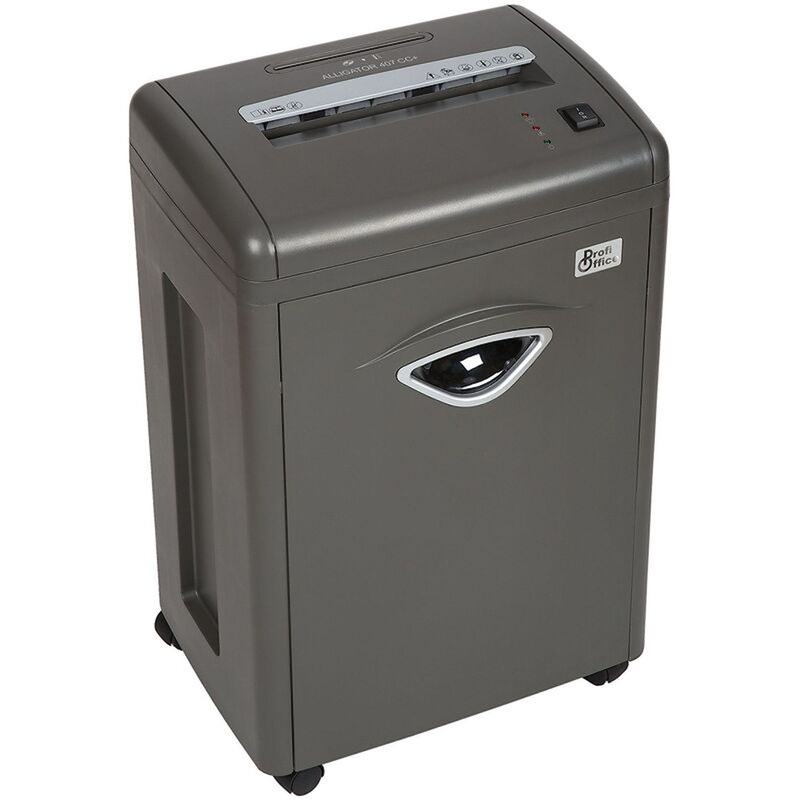 Изображение товара Уничтожитель документов ProfiOffice Alligator 407 CC 5 уровень секретности 22 л уценка