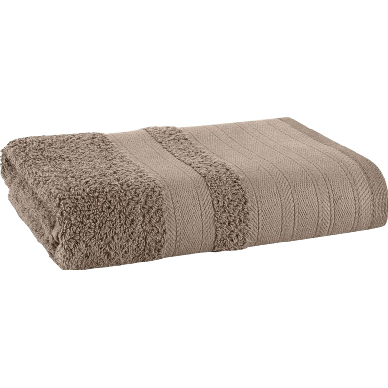 Изображение товара Полотенце махровое Diamond 50х90 см коричневое 500 г/кв.м