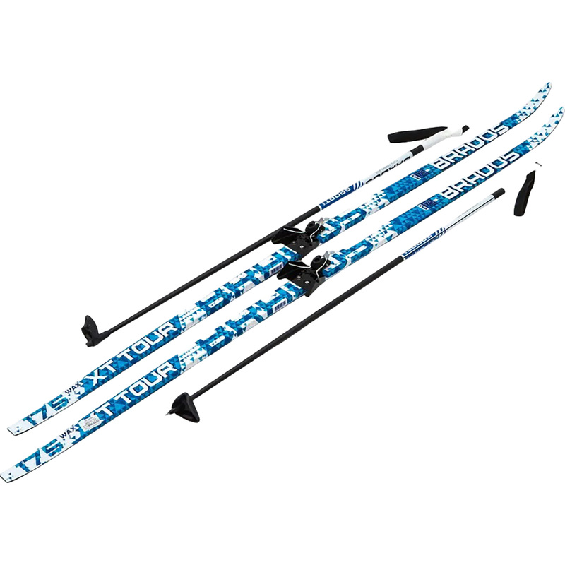 Изображение товара Лыжный комплект STC Wax XT Tour Blue 175 см для беговых лыж