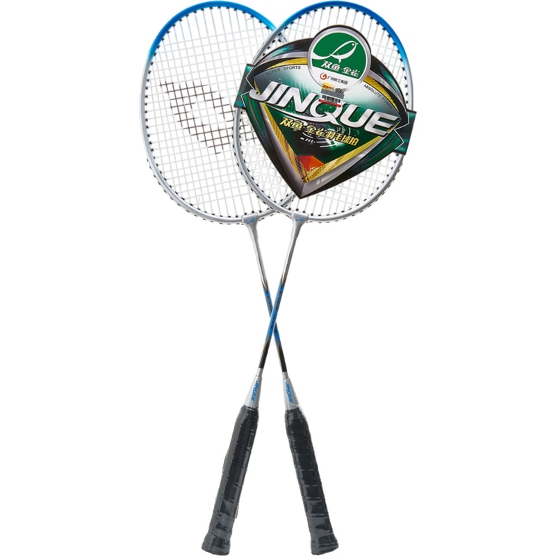 Изображение товара Набор для бадминтона Double Fish Jinque LT-119 серебристый (2 ракетки)