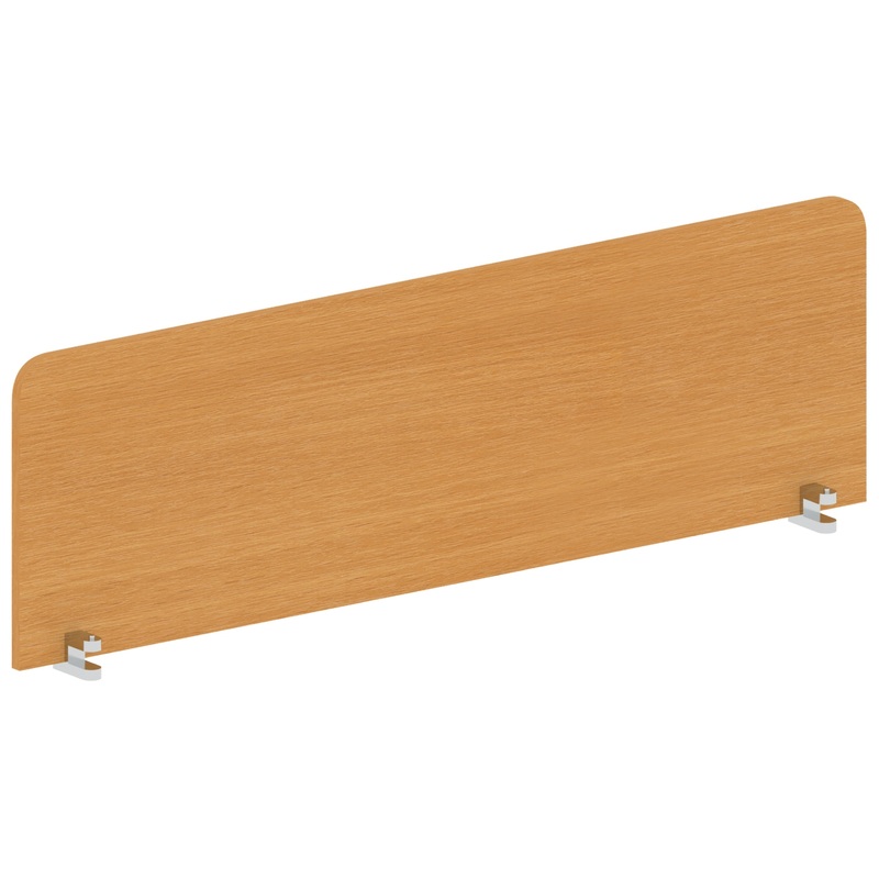 Изображение товара Экран к столу Этюд с крепления боковой (бук бавария, 1400x18x400 мм)