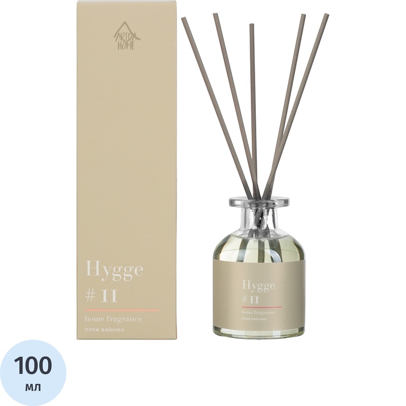 Изображение товара Аромадиффузор Arida Home Hygge №11 Пляж Вайкики 100 мл