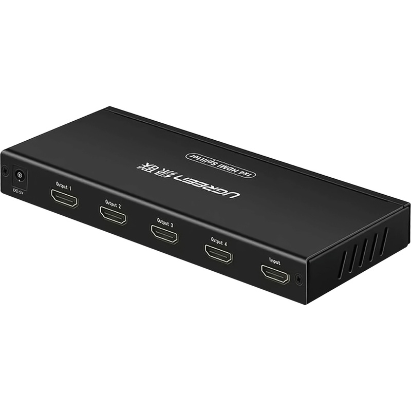 Изображение товара Разветвитель UGREEN 40202EU HDMI 1 In 4 Out Чёрный