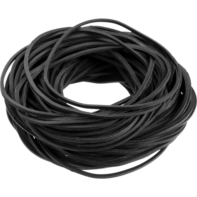 Изображение товара Резинка для денег Комус 500 г черная диаметр 60 мм