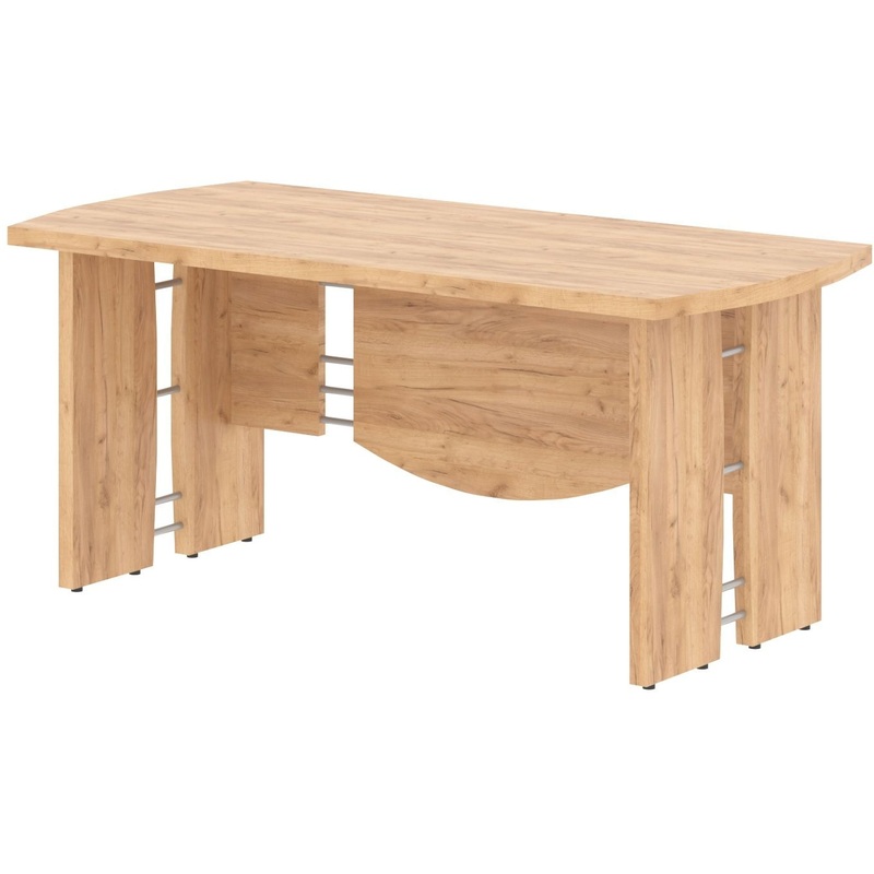 Изображение товара Письменный стол руководителя Born В 102 1700х800 мм дуб бофорд