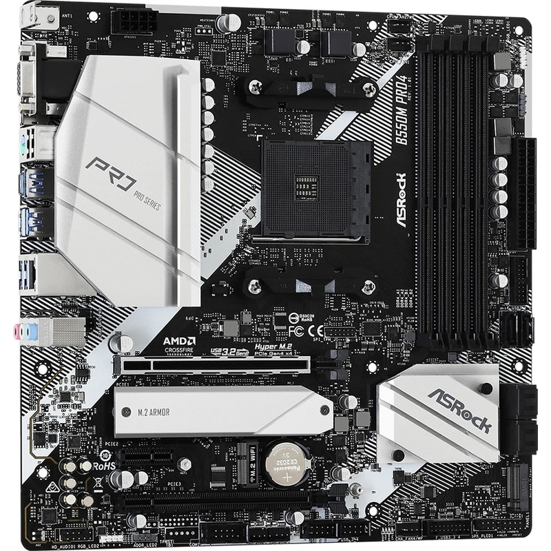Изображение товара Материнская плата Asrock B550M PRO4 Изображение товара Материнская плата Asrock B550M PRO4