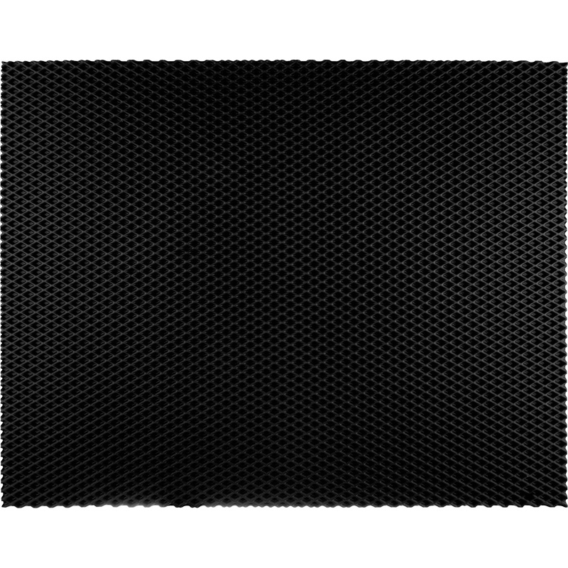 Изображение товара Коврик грязезащитный ячеистый черный 68x83 см