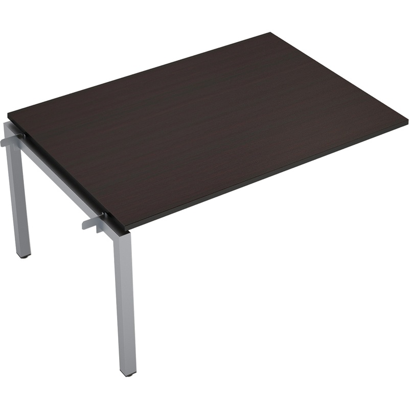 Изображение товара Элемент стола для переговоров Avance 6МПС 503 венге алюминий матовый 1400х1000х750 мм