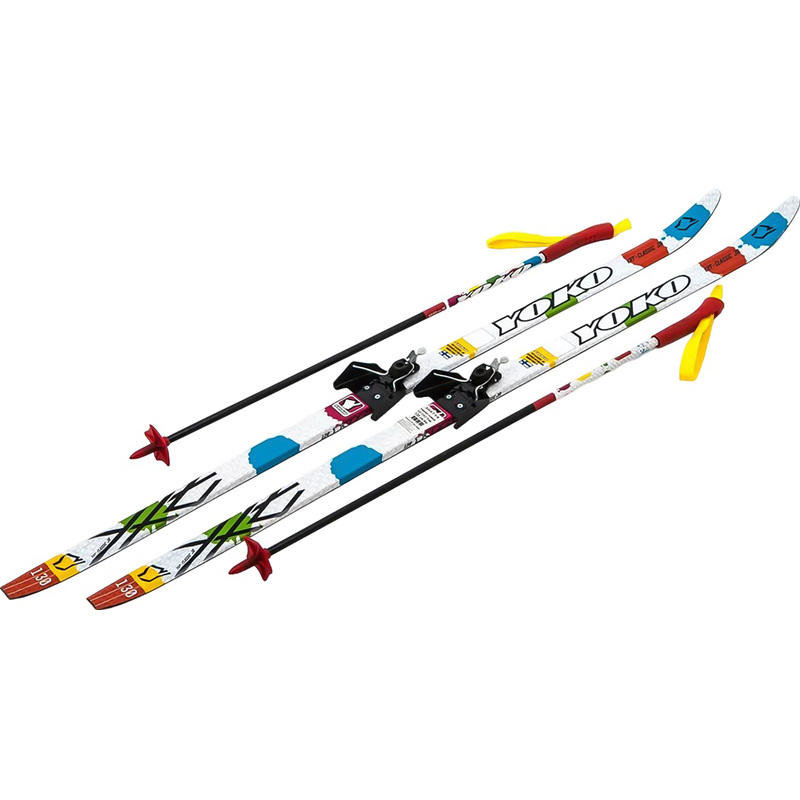 Изображение товара Детский лыжный комплект STC Step Yoko Full Color 120 см