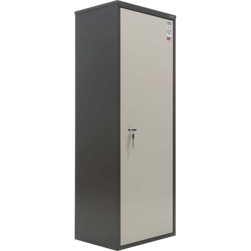 Изображение товара Металлический архивный шкаф для документов Aiko SL-125T серый 460x340x1252 мм