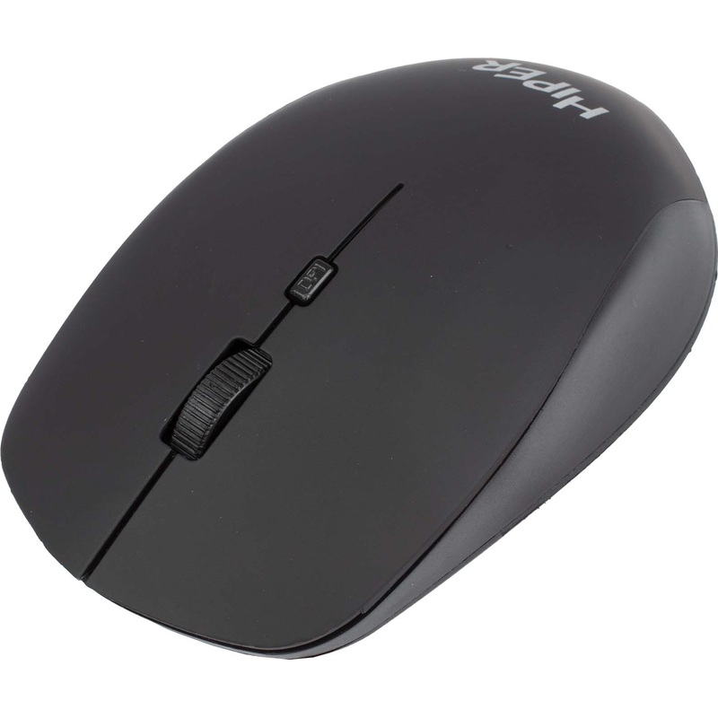 Изображение товара Мышь беспроводная HIPER чёрная (HOMW-091)