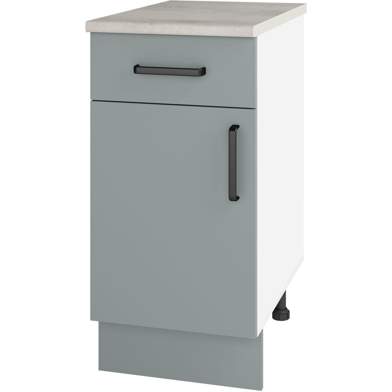 Изображение товара Шкаф кухонный Комфорт 2 911670 в фьёрд зелёном