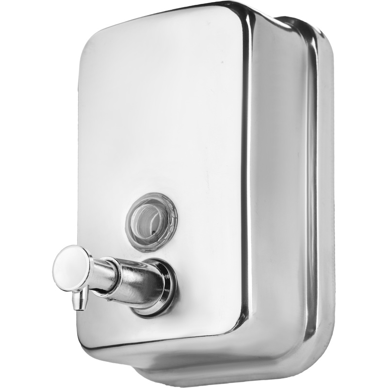 Изображение товара Дозатор для жидкого мыла механический Topfort металл 0.5 л