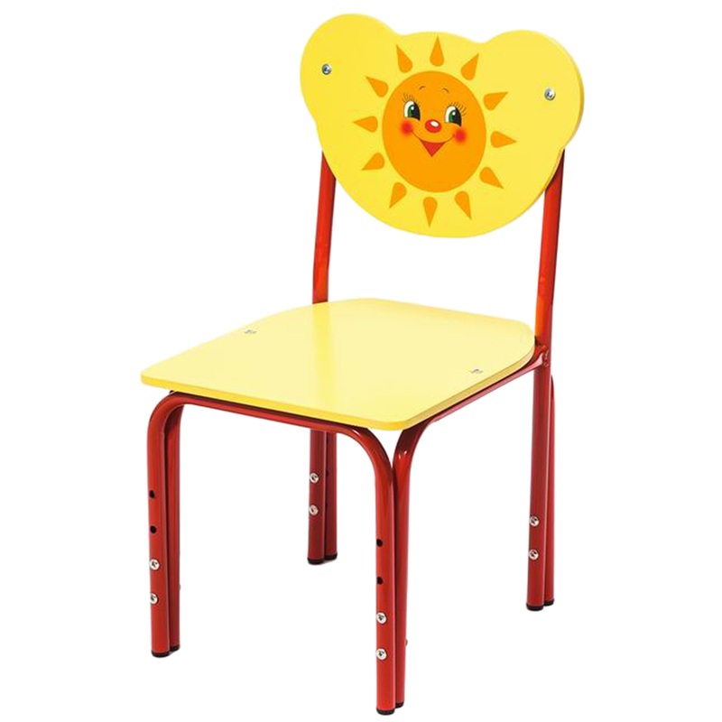 Изображение товара Стул детский Кузя Солнышко с рисунком для детей 1-3 лет