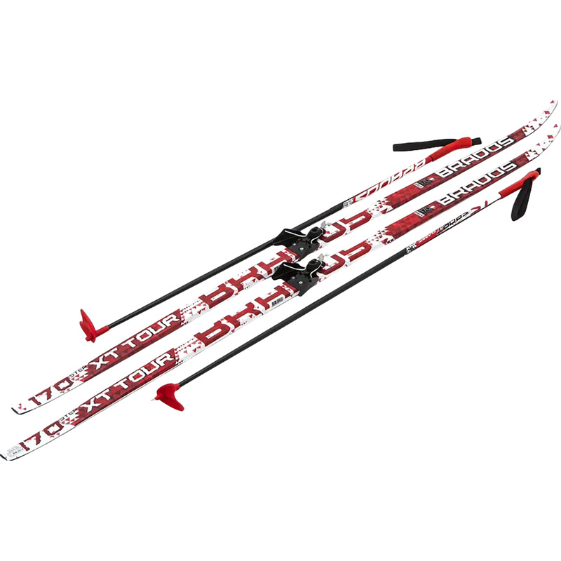 Изображение товара Лыжный комплект STC Step XT Tour Red 170 см для беговых лыж, Россия