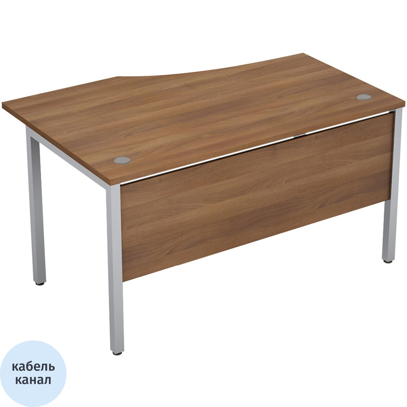 Изображение товара Эргономичный левый стол Avance 6МД.022 металл ЛДСП 1400х900х750 мм