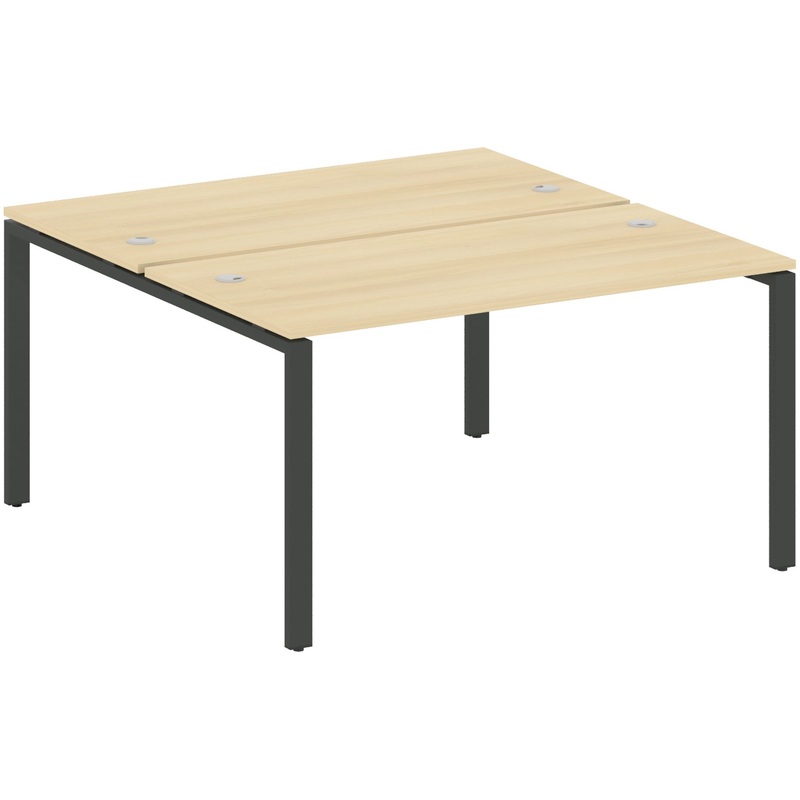 Изображение товара Рабочая станция Metal System Style БП.РАС-СП-2.3 (акация лорка/антрацит, 1400x1475x750 мм)