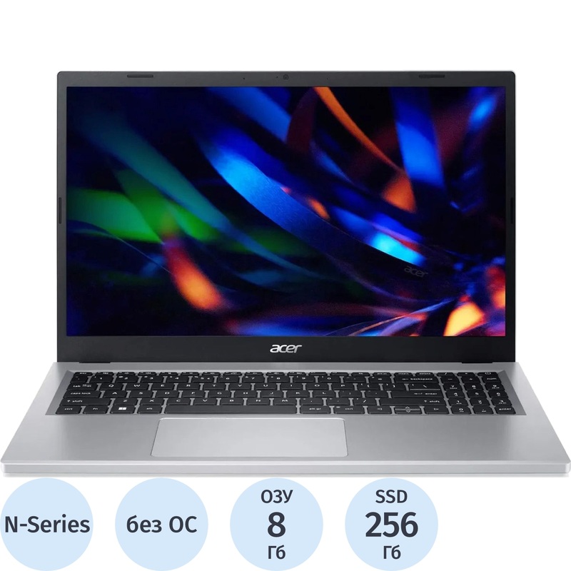 Изображение товара Ноутбук Acer Extensa EX215-33-P56M с Full HD IPS экраном и SSD 256 ГБ