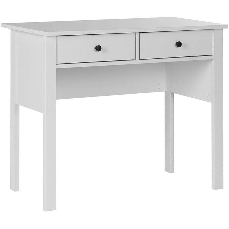 Изображение товара Туалетный столик с двумя ящиками ГУД ЛАКК Сага белый 920х450х768 мм