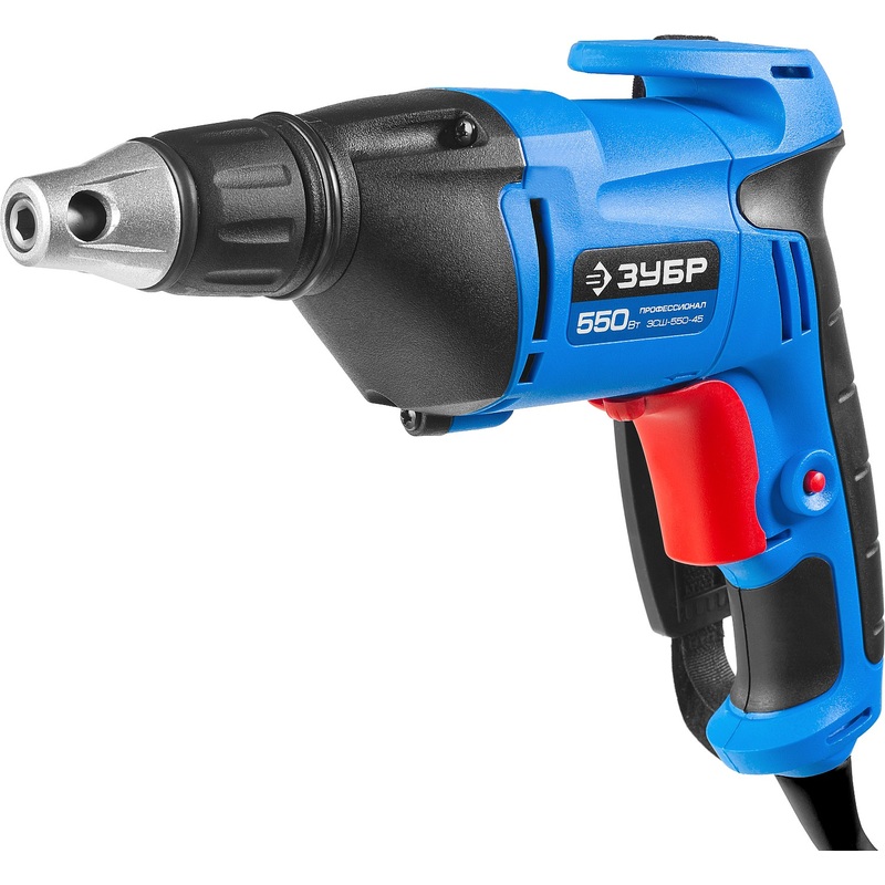 Изображение товара Сетевой шуруповёрт ЗУБР ЗСШ-550-45 полупрофессиональный 4500 об/мин