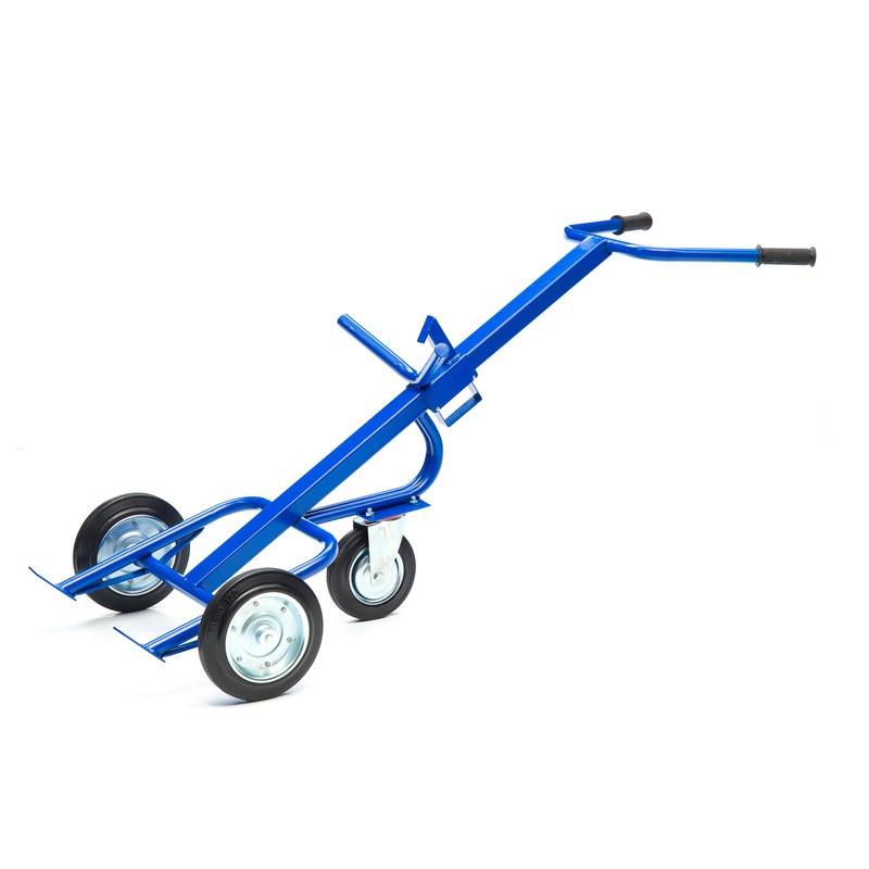 Изображение товара Грузовая тележка для бочек Стелла-техник КБ-350-И надежная и прочная