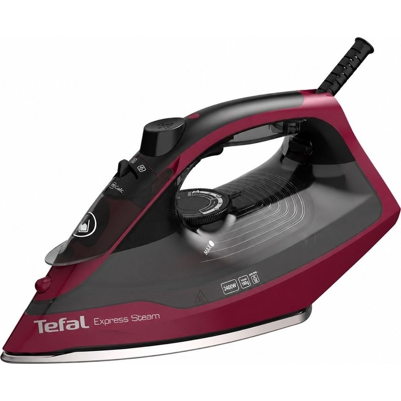 Изображение товара Утюг Tefal FV2846E0 чёрный с паровой системой и керамической подошвой Изображение товара Утюг Tefal FV2846E0 чёрный с паровой системой и керамической подошвой