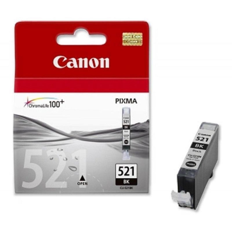 Изображение товара Картридж струйный Canon CLI-521BK черный оригинальный