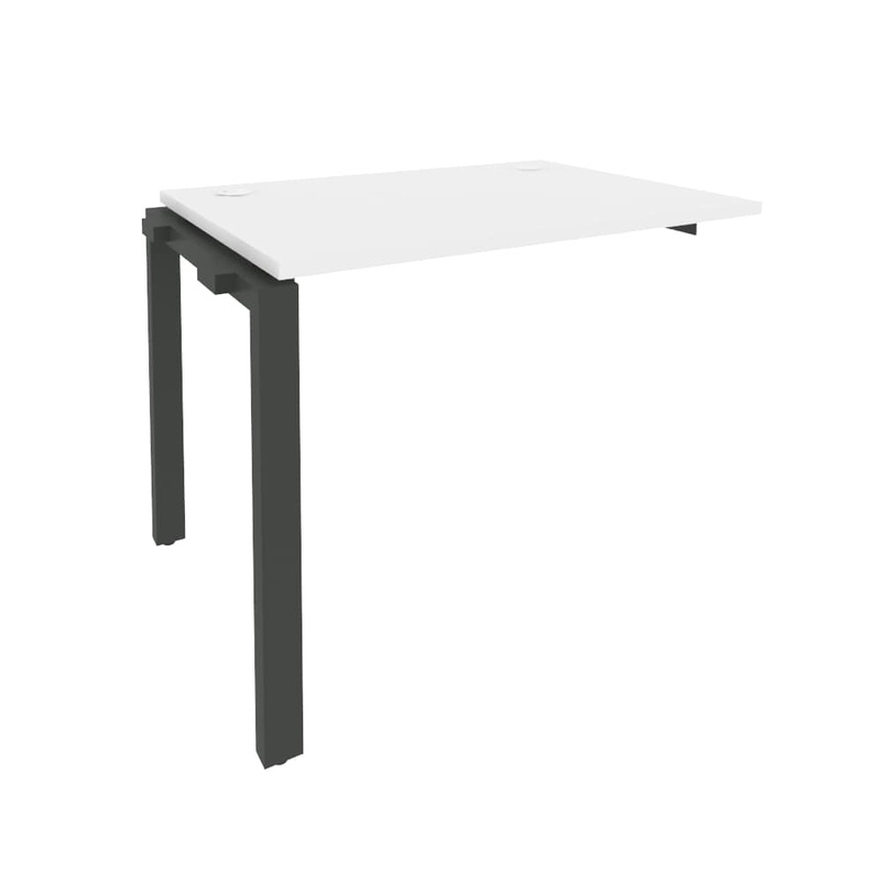 Изображение товара Элемент рабочей станции Onix-П O.MP-1.NRS-1.7 белый бриллиант/антрацит