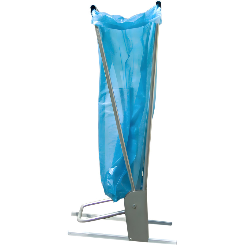 Изображение товара Держатель мусорных пакетов с педалью металлический 120л Россия