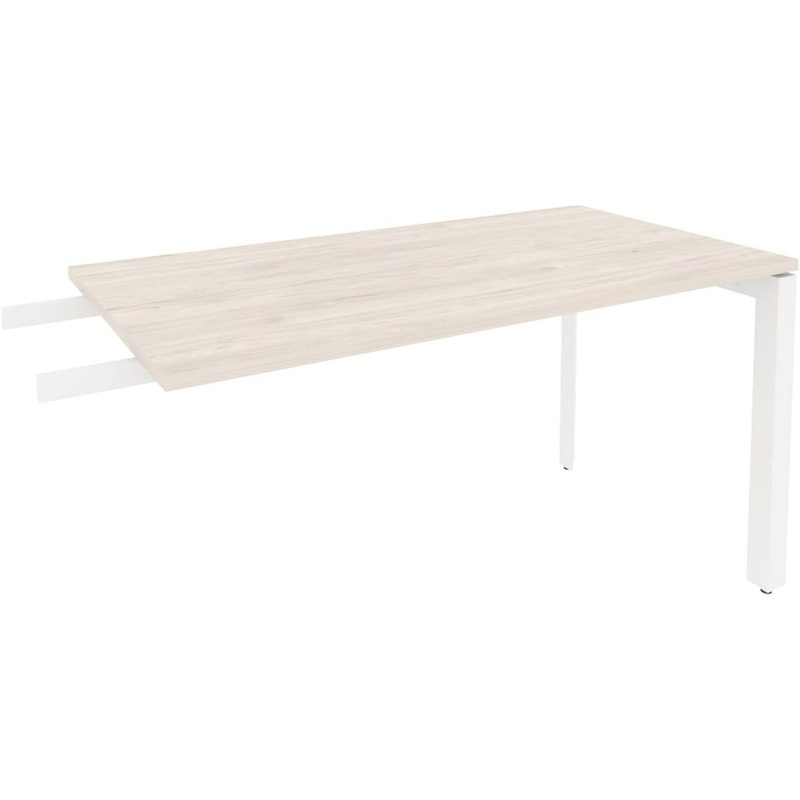 Изображение товара Приставка-брифинг к столам Onix-П O.MP-BR-13 белая, 1380x720x750 мм