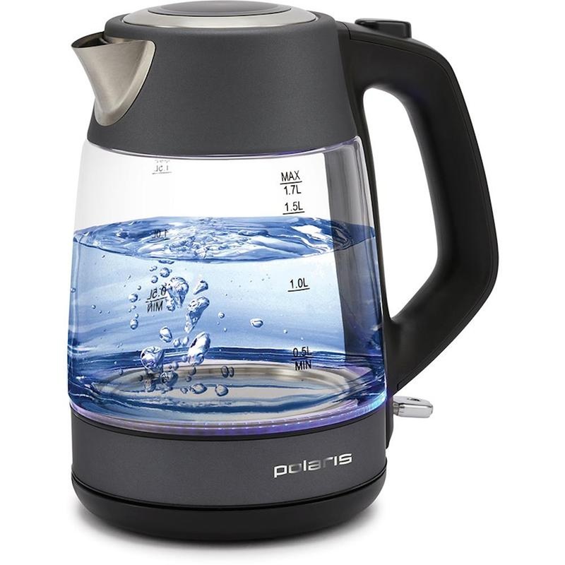 Изображение товара Уценка. Чайник электрический Polaris PWK 1760CGL чёрный (13313)