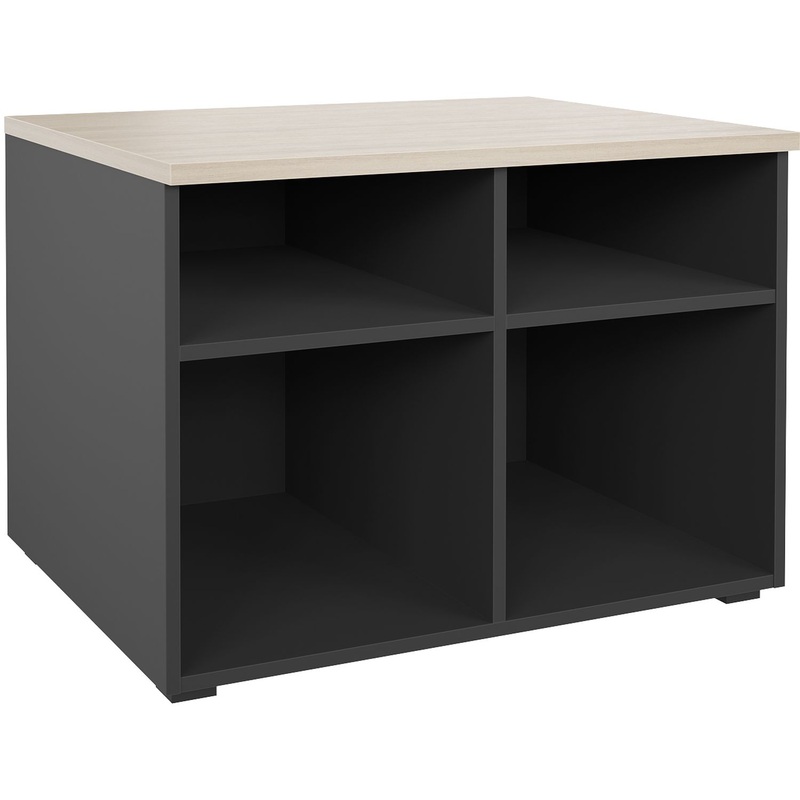 Изображение товара Тумба под оргтехнику Easy to lead K-Loft дуб скандинавский графит 786х616 мм