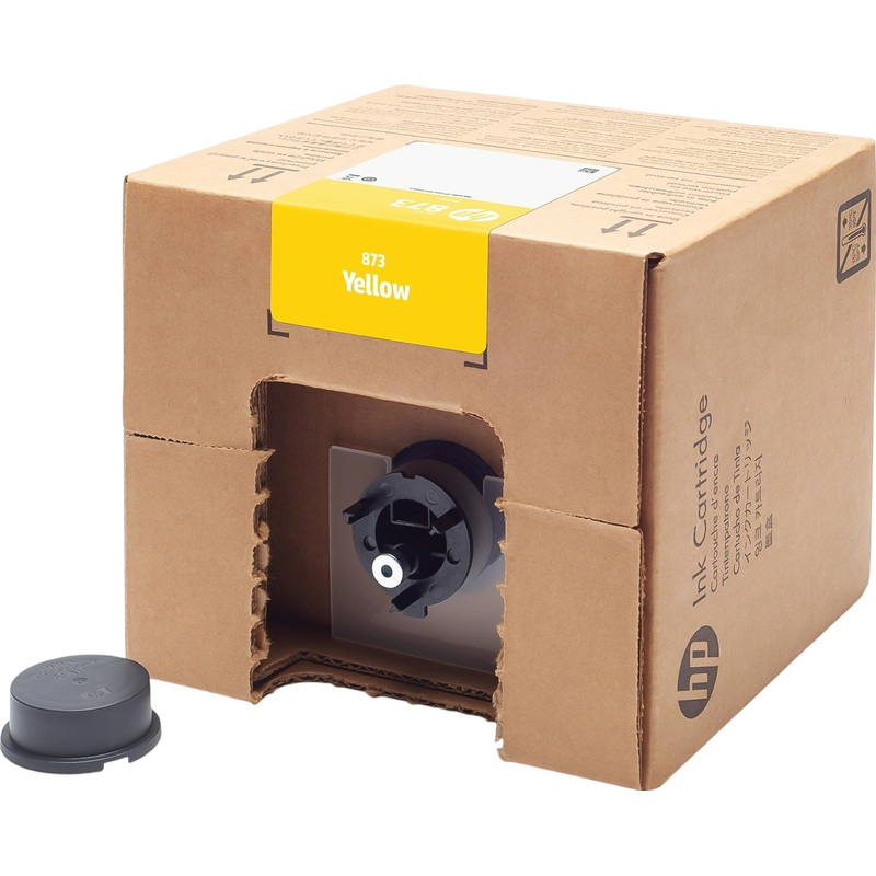Изображение товара Оригинальный картридж HP 873Y 4UV41A желтый для печати
