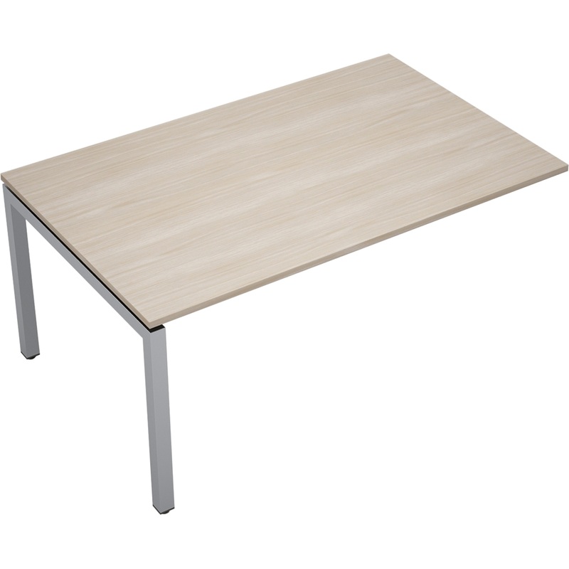 Изображение товара Элемент стола для переговоров Avance 6МПК.504 шамони светлый/алюминий 1600х1000 мм