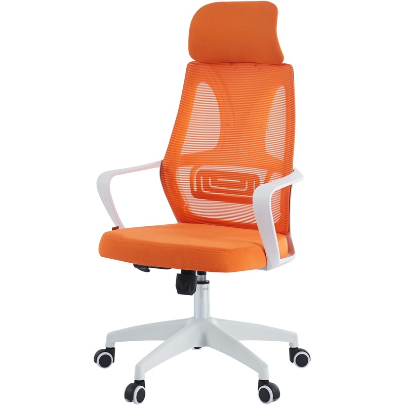 Изображение товара Оранжевое офисное кресло Chairman CH636 с регулируемым подголовником и механизмом Top Gun