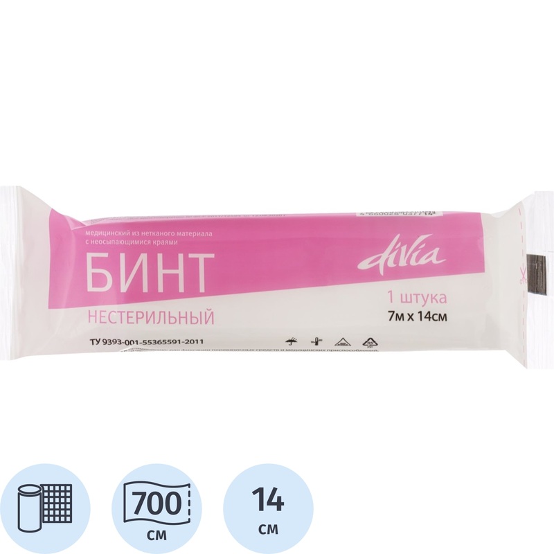 Изображение товара Бинт Ньюфарм 7 м x 14 см