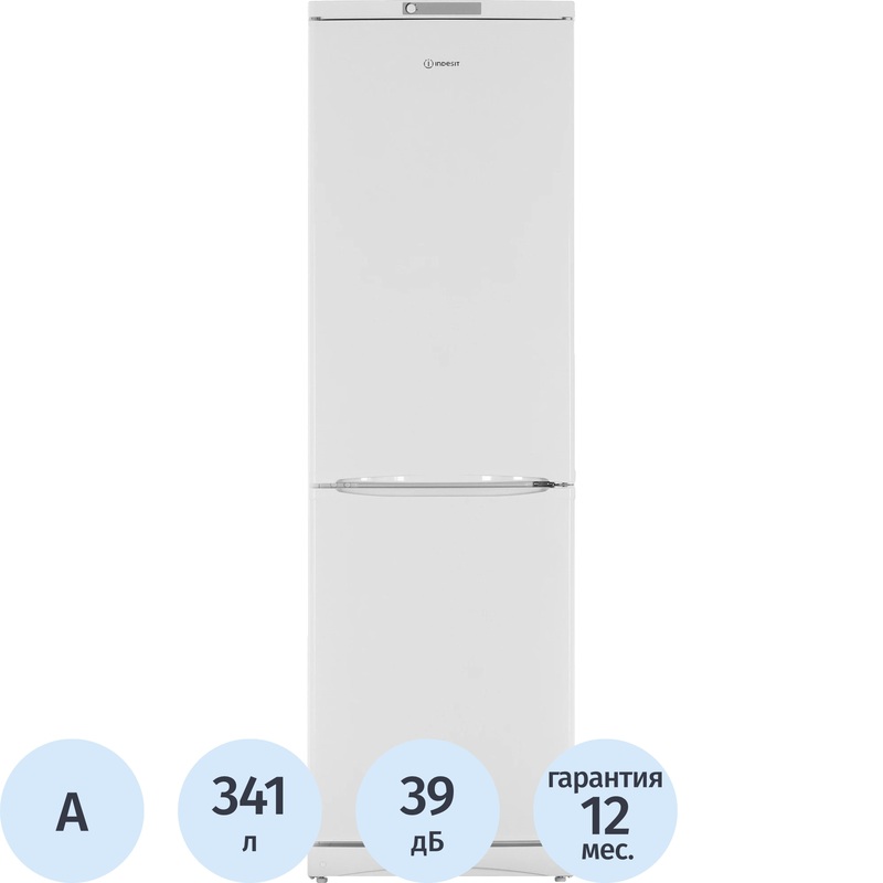 Изображение товара Двухкамерный холодильник Indesit ES20A белый 341 л механическое управление