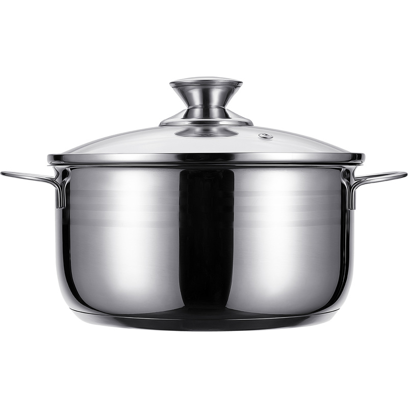 Изображение товара Кастрюля Regent inox Linea Bimbo vitro 3 л нержавеющая сталь крышка стекло