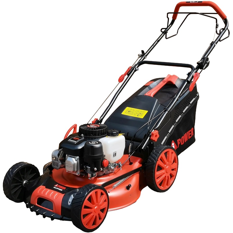 Изображение товара Газонокосилка A-iPower ALM46S бензиновая 3 в 1 с самоходным механизмом