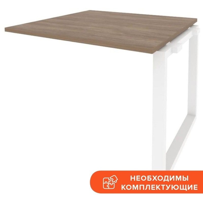 Изображение товара Элемент стола для переговоров Onix-O O.MO-NPRG-1 дуб аризона/белый