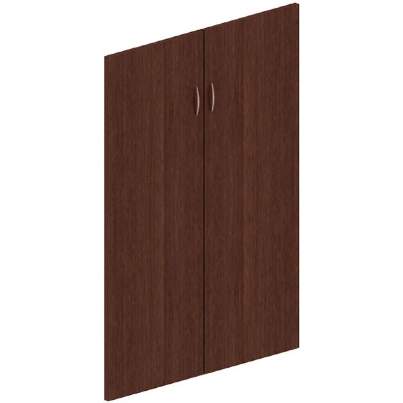 Изображение товара Двери Форум статус средние орех 792x18x1140 мм комплект 2 шт.