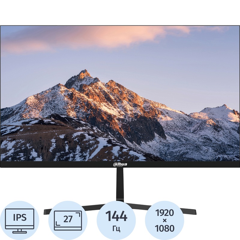 Изображение товара Монитор 27" Dahua LM27-B221 чёрный (DHI-LM27-B221)