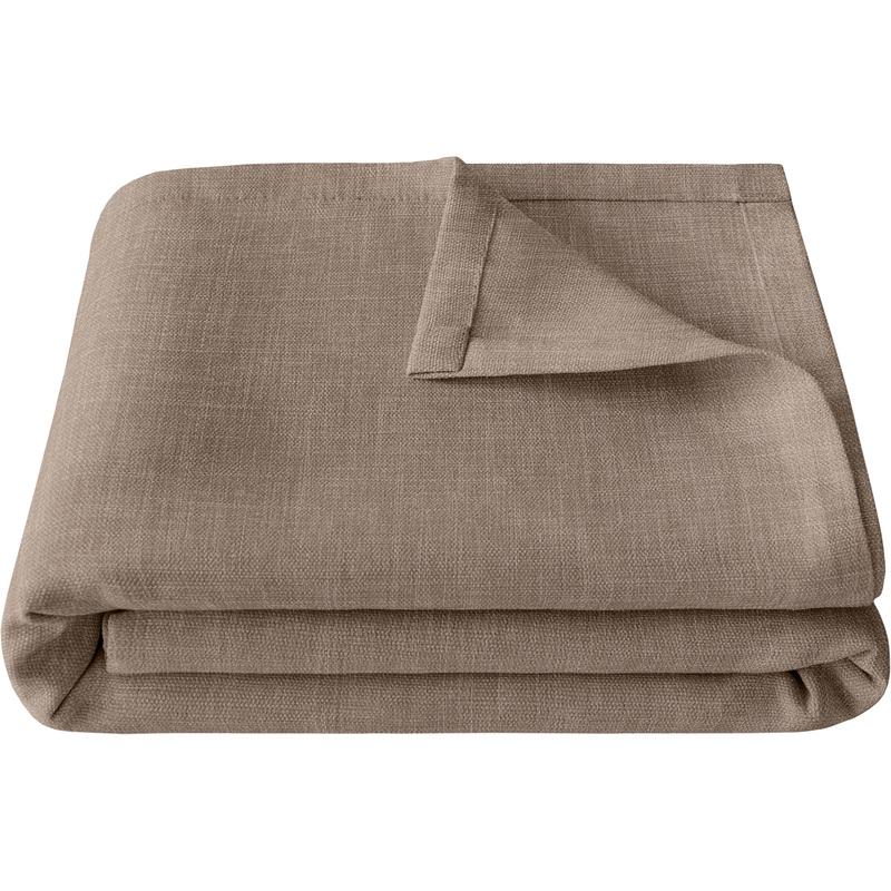 Изображение товара Покрывало Волшебная ночь рогожка 140x220 см светло-коричневое