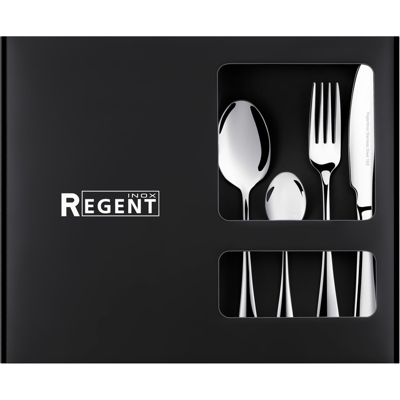 Изображение товара Набор столовых приборов на 6 персон Regent inox Linea Olimpo (24 предмета)