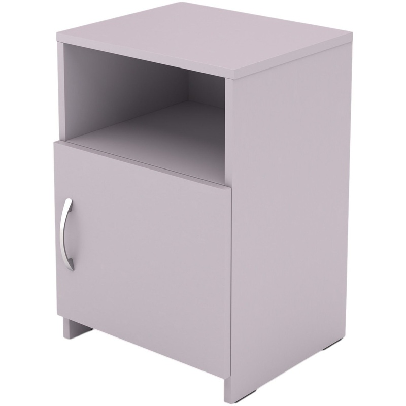 Изображение товара Прикроватная тумба Комус Мебель МДО серый 400х360х582 мм