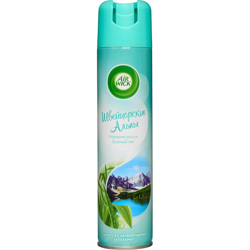 Изображение товара Освежитель воздуха Air Wick Швейцарские Альпы Утренняя роса 290 мл