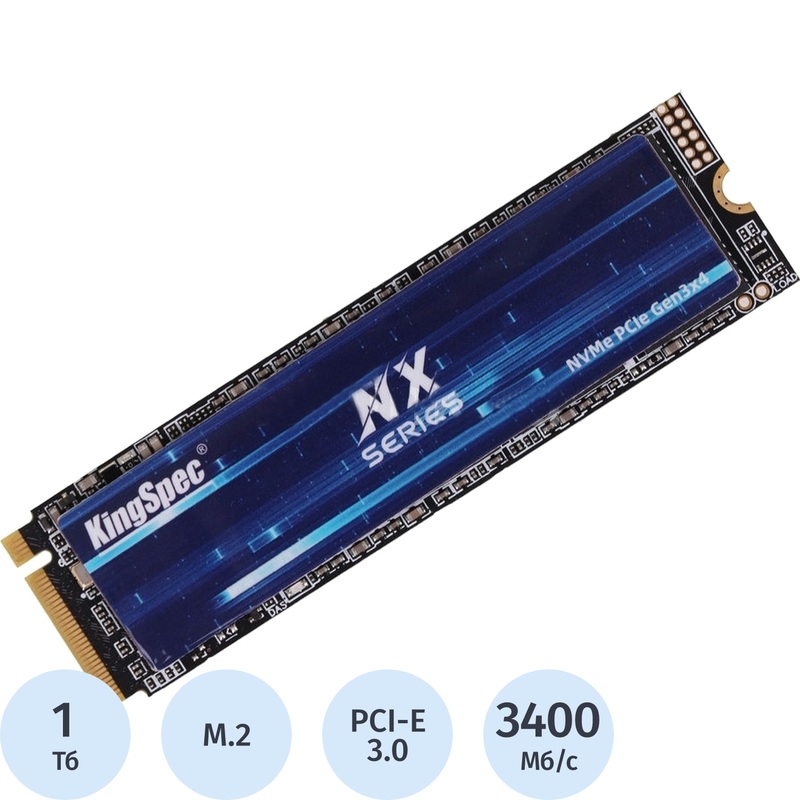 Изображение товара SSD накопитель Kingspec NX 1 ТБ (NX-1TB)