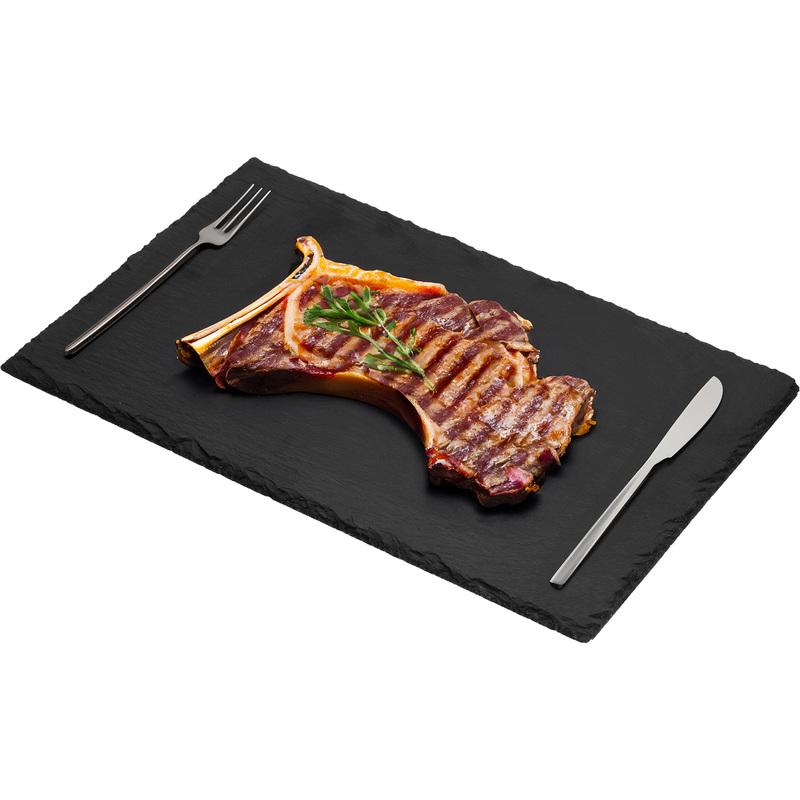 Изображение товара Блюдо для подачи сланец натуральный 40x25x0,5 cм