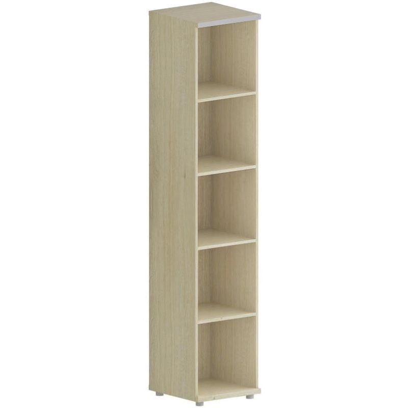 Изображение товара Стеллаж для документов Комус Мебель Сатурн-Д ясень 402x420x2000 мм