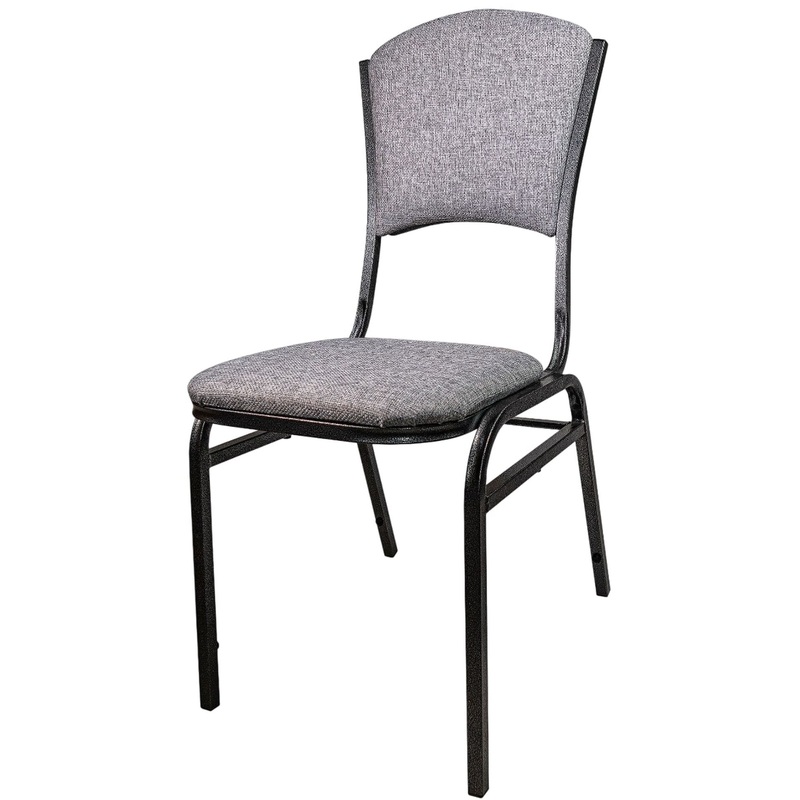 Изображение товара Стул обеденный Корона серый (ткань, металл)